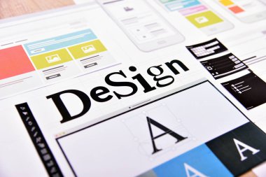 Grafik ve web tasarımı. Web sitesi ve mobil afiş, İnternet pazarlama, sosyal medya ve ağ, markalaşma, pazarlama materyali, sunum şablonu için yaratıcı konsept.