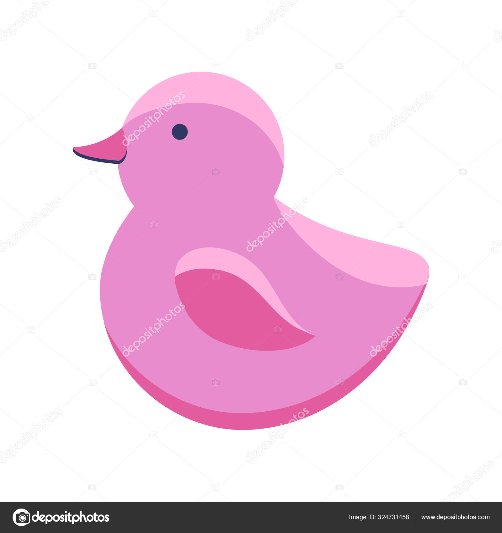 pink bath toys