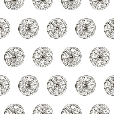 Limon, itrus, limon. Beyaz arka planda izole edilmiş. Tropik yaz meyvesi. Detaylı narenciye çizimi çay, meyve suyu ve doğal kozmetik için harika. Siyah çizim. El çizimi