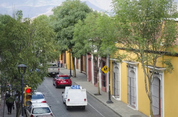 Vista strada a Oaxaca, Messico — Foto Stock