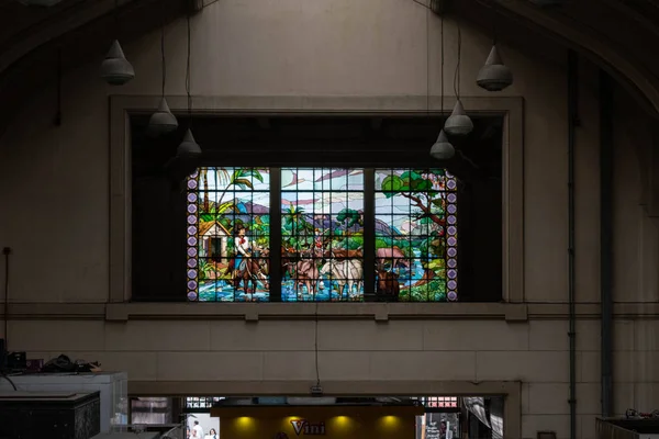 San Pablo Brasil Octubre 2019 Dentro Del Mercado Municipal Paulistano —  Fotos de Stock