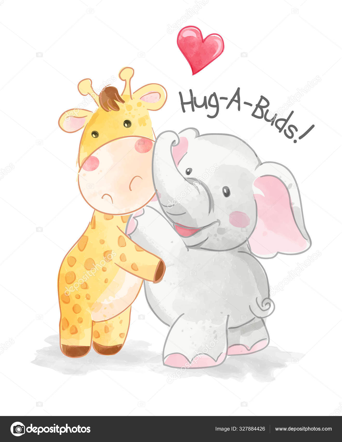 Cute Animal Friends Hug Each Others Illustration Stock Vector Image by ©mykrit #327884426 Cute Animal Friends Hug Each Others Illustration Stock Vector Image by ©mykrit #327884426