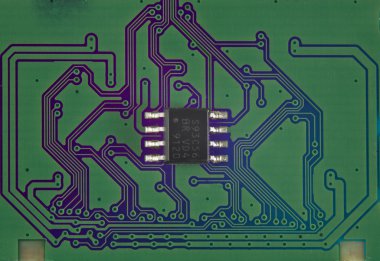 işlemcili elektronik devre kartı