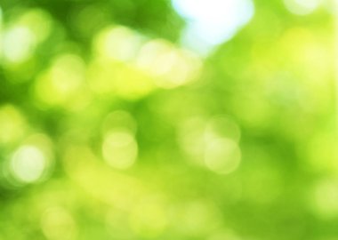 De-odaklı yeşil arka plan