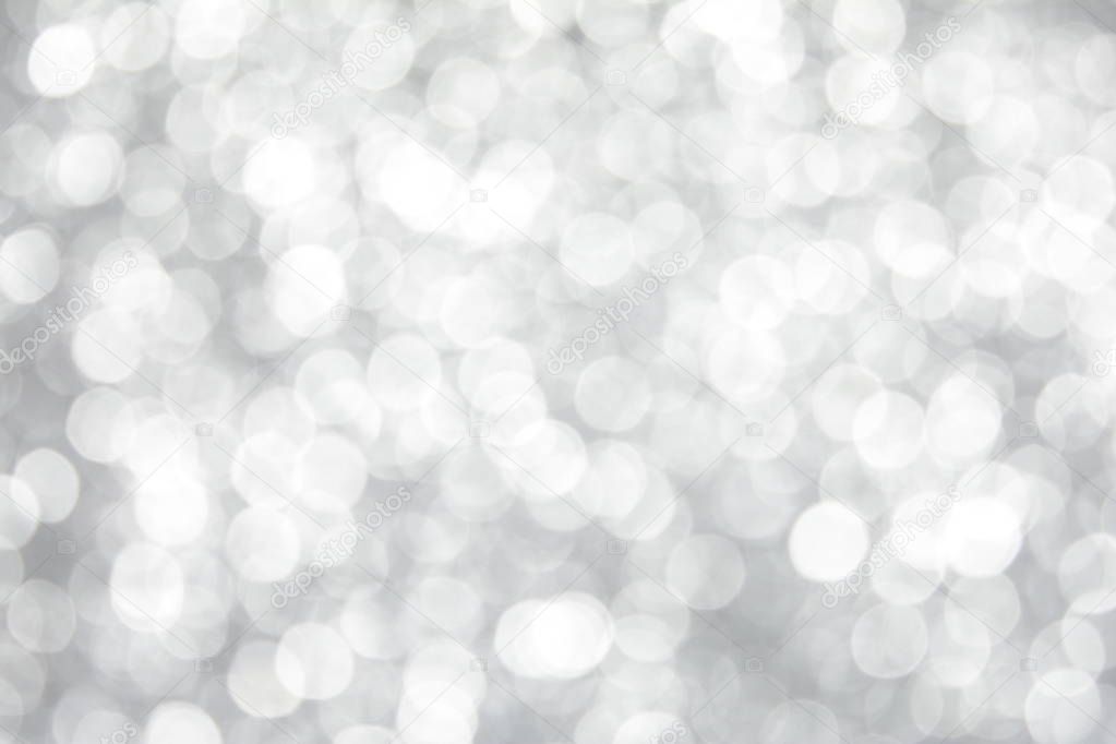 White Crystals Abstract Background