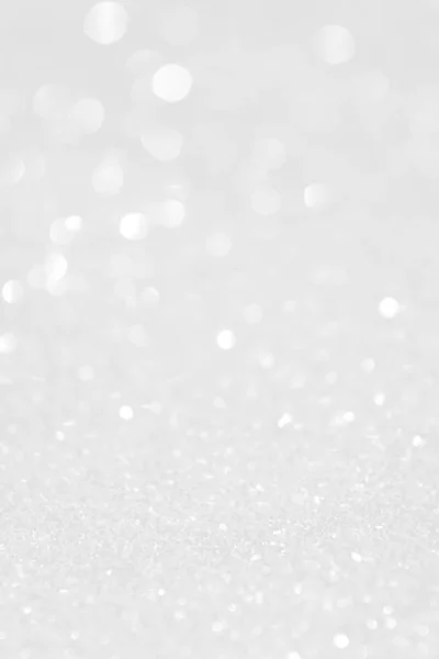 Defokussierte Weiße Kristalllichter Hintergrund — Stockfoto