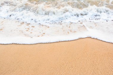 Kumsaldaki Okyanus Dalgası