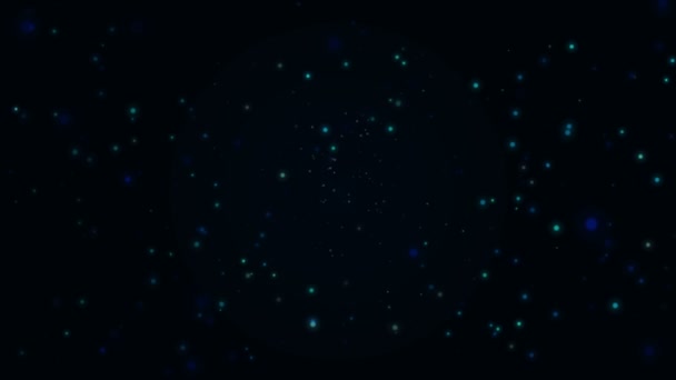 Abstrait bleu fond de lumières défocalisées 