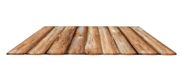 Perspektiva Dřevěné Podlahy Nebo Dřevěné Police Stůl Pro Produkty Interiérového — Stock fotografie
