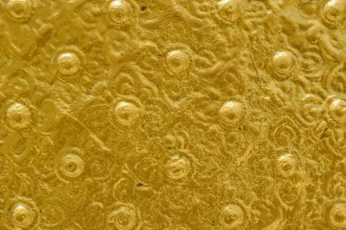 Altın desenli. Web pankartı veya gergedan için soyut altın desen