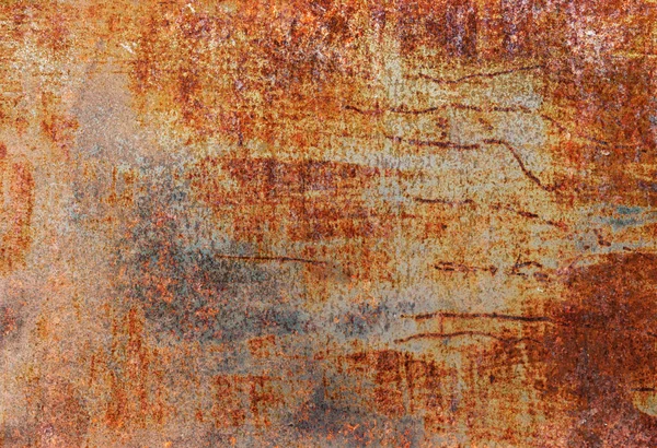 Abstracte textuur van roestig metaal — Stockfoto