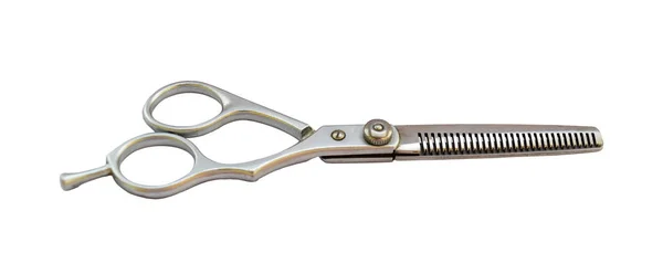 Hair cutting scissors, Isolated on a white background — Stock Photo, Image