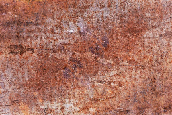 Grunge Metal Coroded Texture Old Rusty Metal Plate Heavily Aged — 스톡 사진