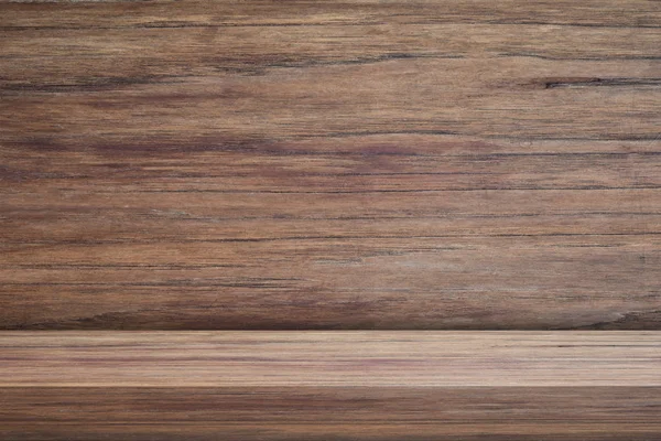 Fond de table en bois avec espace de copie pour annoncer la disp de produit — Photo