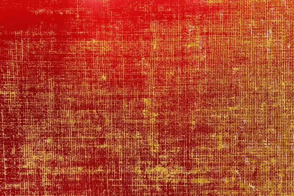 Röd, gyllene texturyta. — Stockfoto