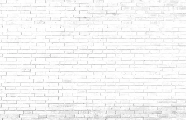 Desen arkaplanı için soyut beyaz tuğla duvar dokusu.