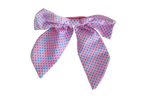 Фіолетова Краватка Бантом Ізольована Білому Тлі — стокове фото