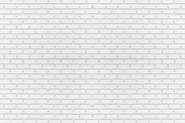 Beyaz tuğla duvar dokusu arka plan, endüstriyel mimari detay ürün gösterimi veya montaj için.