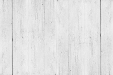Eski ahşabın beyaz dokusu. Işık desenli ahşap duvar arkaplanı doğal kopyalama alanı.