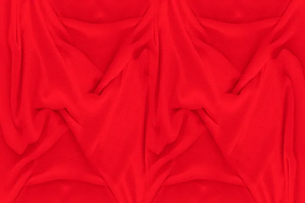Fondo Textura Tela Roja Fondo Tela Abstracta Con Ondas Suaves —  Fotos de Stock