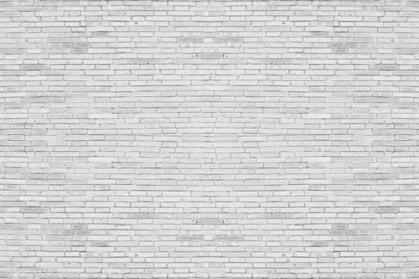 Soyut yıpranmış doku eski açık gri sıva lekesi. Kırsal odadaki beyaz tuğlalı arka plan. Doku yatay duvar kağıdı.