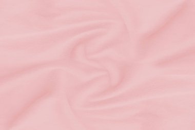 Soyut dalga pembe kumaş dokusu arkaplanı.