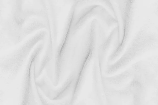 Abstraktní Měkké Bílé Tkaniny Textury Pozadí — Stock fotografie