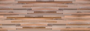 Panorama ahşap duvar arka planı. Metin veya duvar kağıdı için kopyalama alanı olan soyut ahşap doku pankartı.