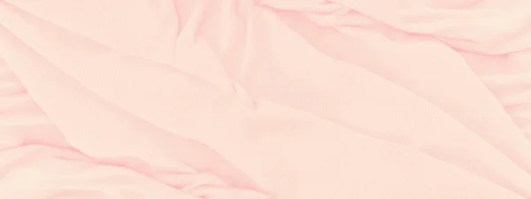 Fundo Textura Tecido Rosa Abstrato Imagem Panorâmica — Fotografia de Stock
