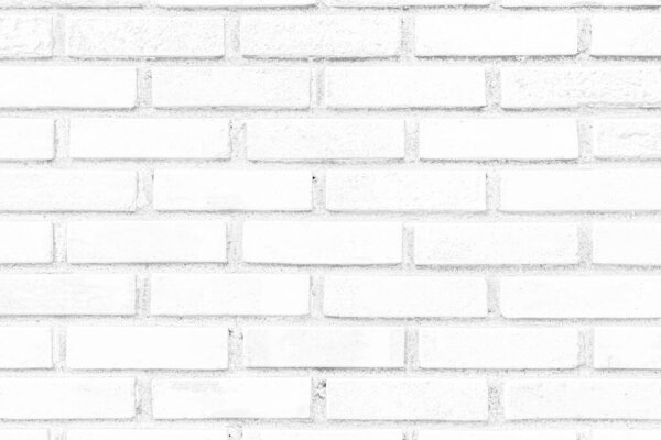 Abstract weathered texture stained old stucco light gray. White brick wall background in rural room.