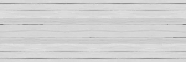 White Wood Pattern Texture Background Panorama Picture — Stock Photo, Image