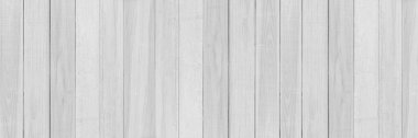 Beyaz ahşap desen ve arka plan için doku. panorama resmi