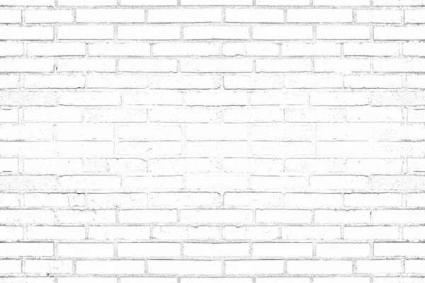 壁紙やグラフィックウェブデザインのための現代的な白いレンガの壁のテクスチャの背景 — ストック写真
