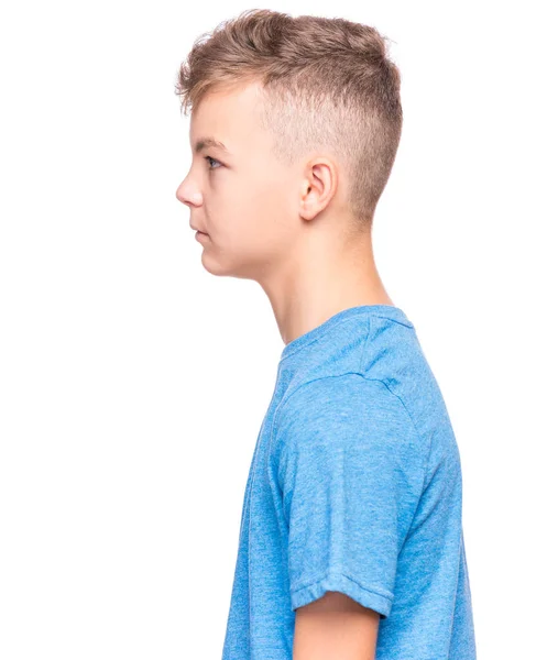 Emotional portrait of teen boy — Stock Photo, Image