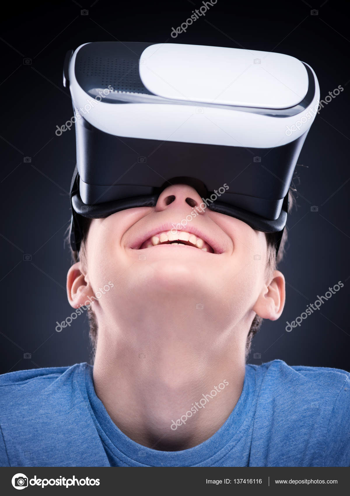 Teen boy in VR glasses Stock Photo by ยฉVaLiza 137416116 Teen boy in VR glasses Stock Photo by ยฉVaLiza 137416116