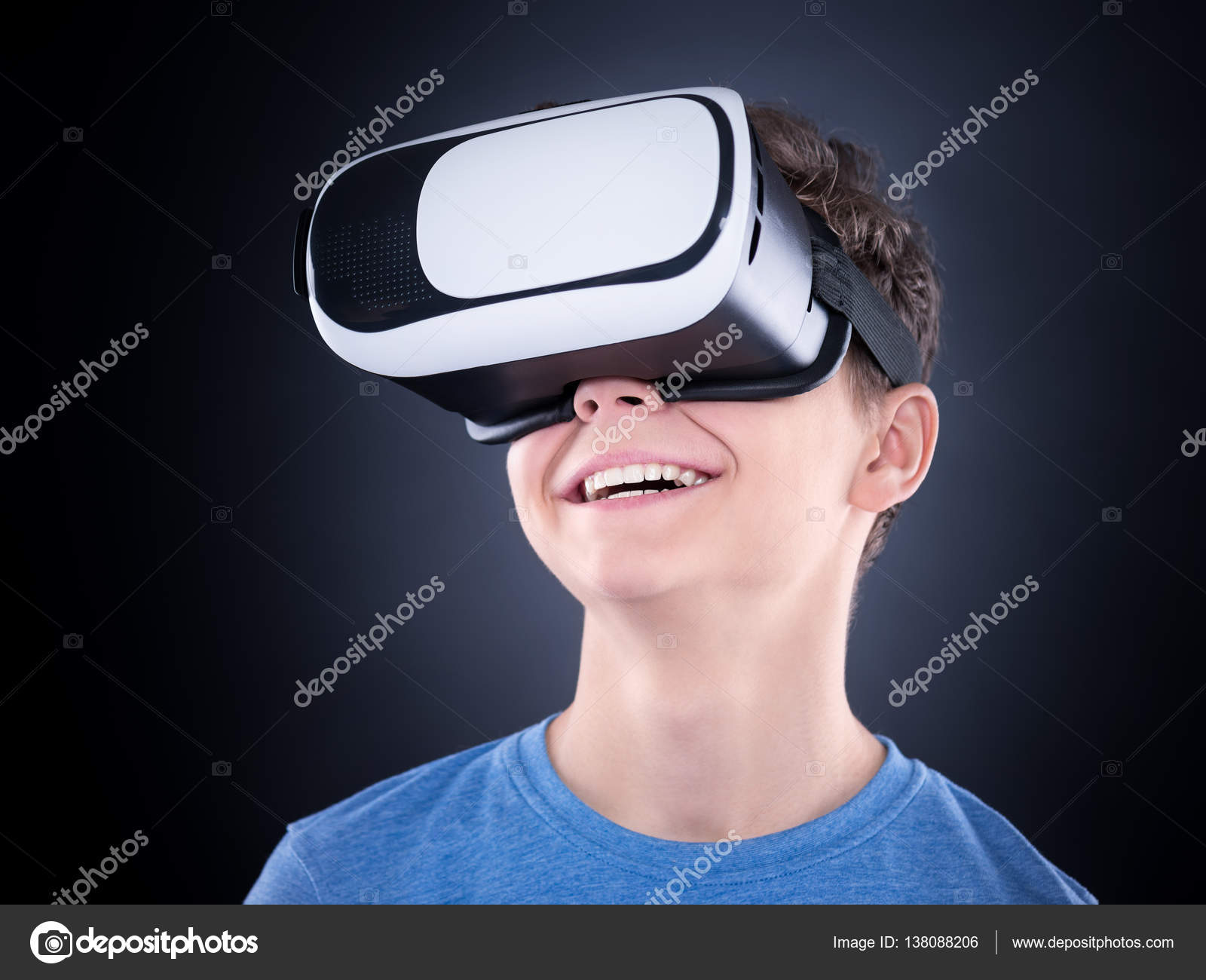 Teen boy in VR glasses Stock Photo by ยฉVaLiza 138088206 Teen boy in VR glasses Stock Photo by ยฉVaLiza 138088206