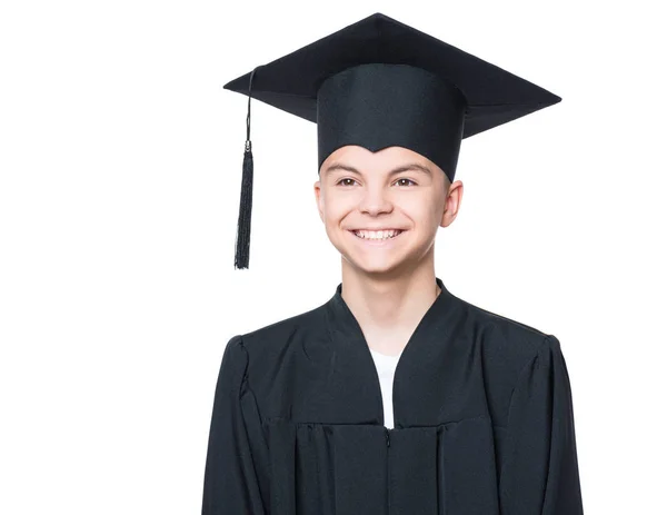 Graduado adolescente chico estudiante — Foto de Stock