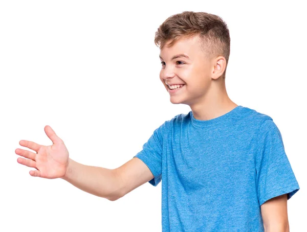 Emotionales Porträt eines Teenagers — Stockfoto