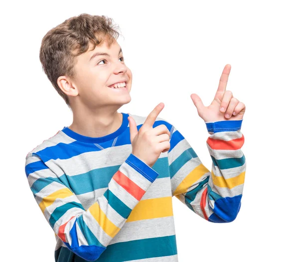 Συναισθηματικό πορτραίτο της Έφηβος αγόρι — Φωτογραφία Αρχείου