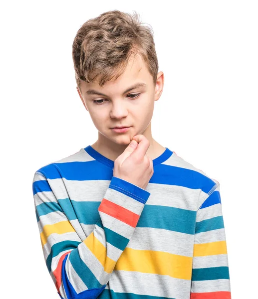 Emotionales Porträt eines Teenagers — Stockfoto