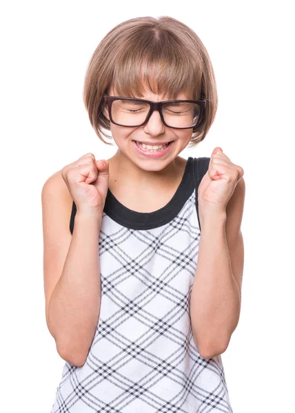 Portrait of little girl — Stock Photo, Image