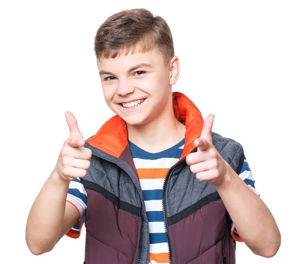 Teen boy portrait — Stock Photo, Image