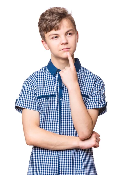 Teen boy portrait — Stock Photo, Image