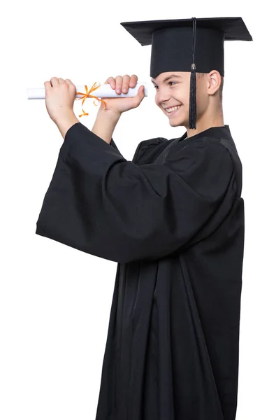 Graduate teen pojke student — Stockfoto