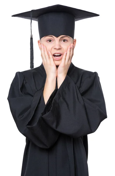 Graduado adolescente menino estudante — Fotografia de Stock