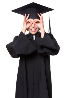 Lisansüstü küçük kız öğrenci