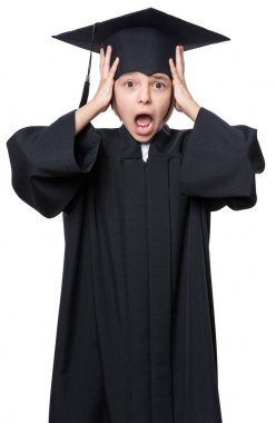 Lisansüstü küçük kız öğrenci