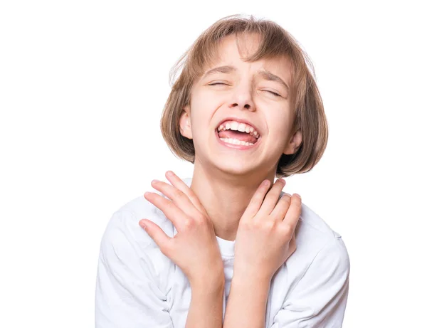 Portrait of little girl — Stock Photo, Image