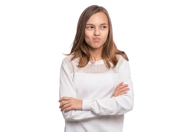 Retrato de chica adolescente —  Fotos de Stock