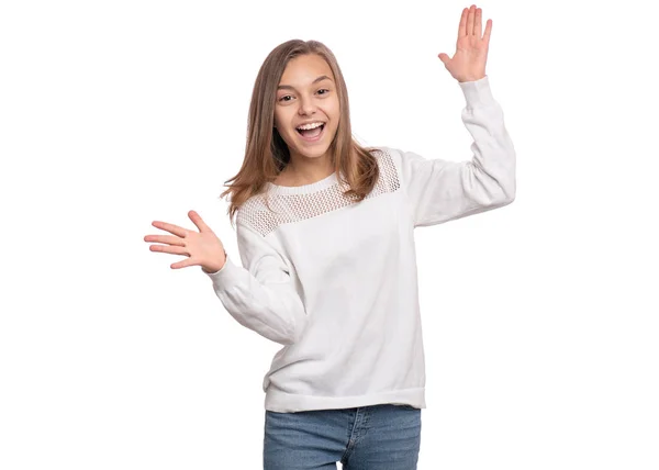 Retrato de chica adolescente —  Fotos de Stock